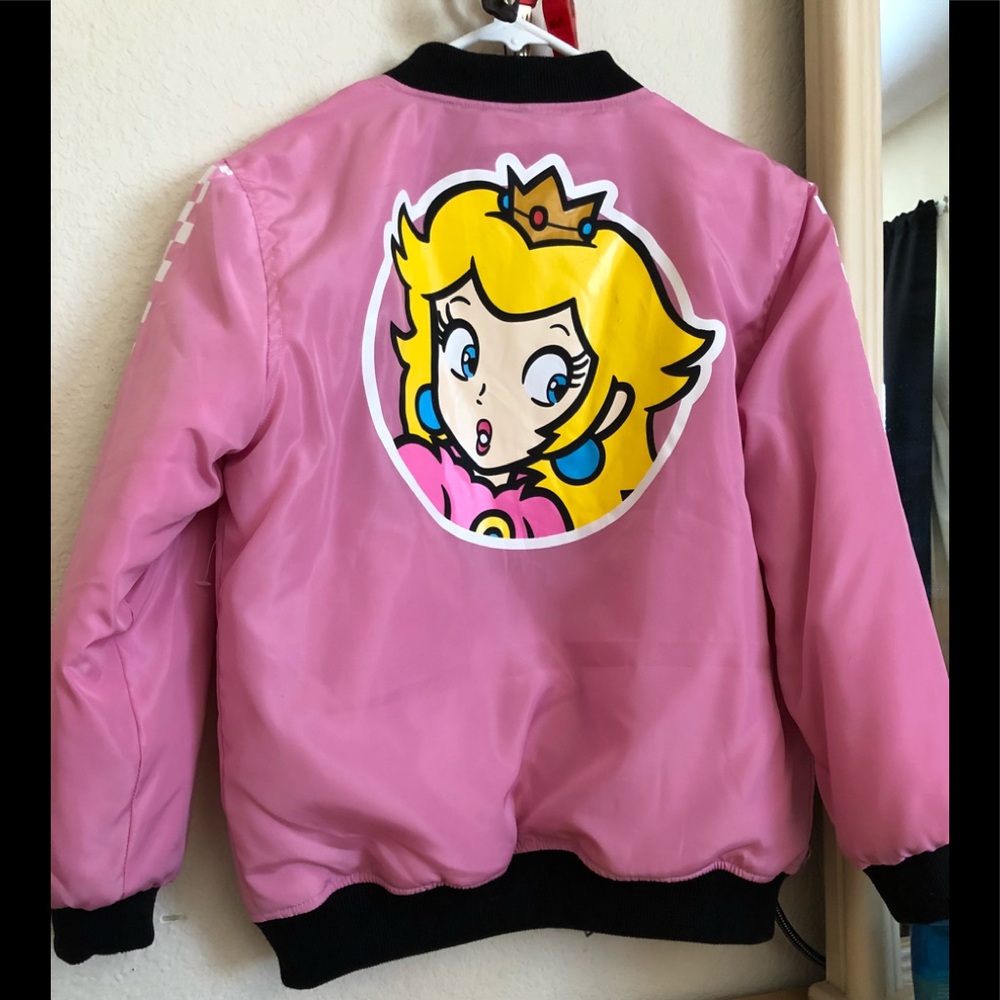 Nintendo x Forever 21 princess peach bomber